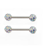 Load image into Gallery viewer, Zircon Ball Tongue Rings(a pcs)
